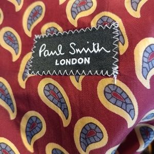 Paul Smith The Byard Jacket Gray Wool w Lining